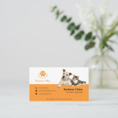 Geschäftshaus | Modernes Minimalistisches Geschäft Visitenkarte (Stehend Vorderseite)