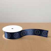 Geschäftsidentität für Luxus-Navy-Blue-Logos