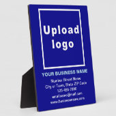 Geschäftsinformationen zu Blue Plaque Fotoplatte (Seite)