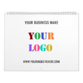 Geschäftskalender für benutzerdefinierte Logos und Kalender (Titelbild)