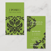 GESCHÄFTSKARTE:: April 5 Visitenkarte (Vorne/Hinten)