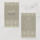 GESCHÄFTSKARTE: ausgeklügelte P8 Visitenkarte (Vorne/Hinten)