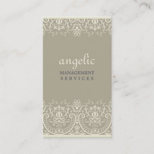 GESCHÄFTSKARTE: ausgeklügelte P8 Visitenkarte (Vorderseite)