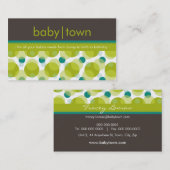 GESCHÄFTSKARTE: Babystadt 7 Visitenkarte (Vorne/Hinten)