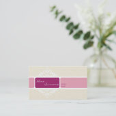 GESCHÄFTSKARTE: Blicke 1 Visitenkarte (Stehend Vorderseite)