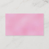 Geschäftskarte Brustkrebs Visitenkarte (Rückseite)