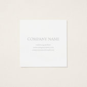 GESCHÄFTSKARTE: CITRUS (Rückseite)