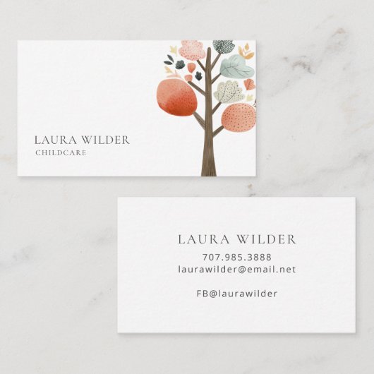 Geschäftskarte des Beraters Visitenkarte (Vorne/Hinten)