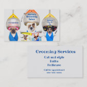 Geschäftskarte des Grooming Salon Visitenkarte (Vorne/Hinten)