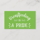 Geschäftskarte des stillenden Beraters Visitenkarte (Vorderseite)