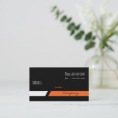 Geschäftskarte des Verkäufers Visitenkarte (Stehend Vorderseite)