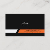 Geschäftskarte des Verkäufers Visitenkarte (Rückseite)