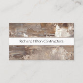 Geschäftskarte des zeitgenössischen Textilauftragn Visitenkarte (Vorderseite)