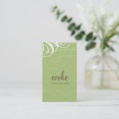 GESCHÄFTSKARTE: Designervogue 13 Visitenkarte (Stehend Vorderseite)