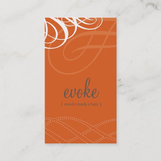 GESCHÄFTSKARTE: Designervogue 14 Visitenkarte (Vorderseite)