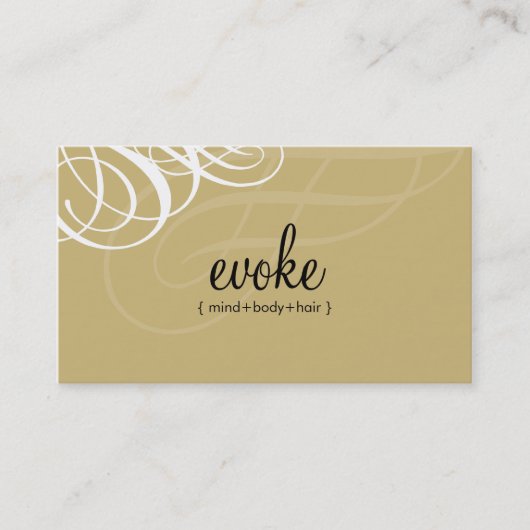 GESCHÄFTSKARTE :: Designervogue L10 Visitenkarte (Vorderseite)