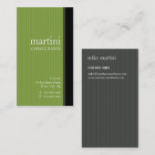 GESCHÄFTSKARTE: einfach 3 Visitenkarte (Vorne/Hinten)