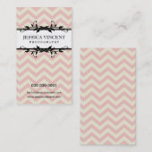 GESCHÄFTSKARTE Elegantes Lux Foliage Visitenkarte (Vorne/Hinten)