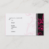 GESCHÄFTSKARTE: fabelhaft 7 Visitenkarte (Rückseite)