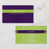 GESCHÄFTSKARTE: Finesse 10 - Danielle Visitenkarte (Vorne/Hinten)