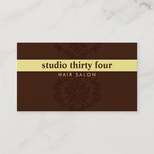 GESCHÄFTSKARTE: Finesse - Stephanie Visitenkarte (Vorderseite)