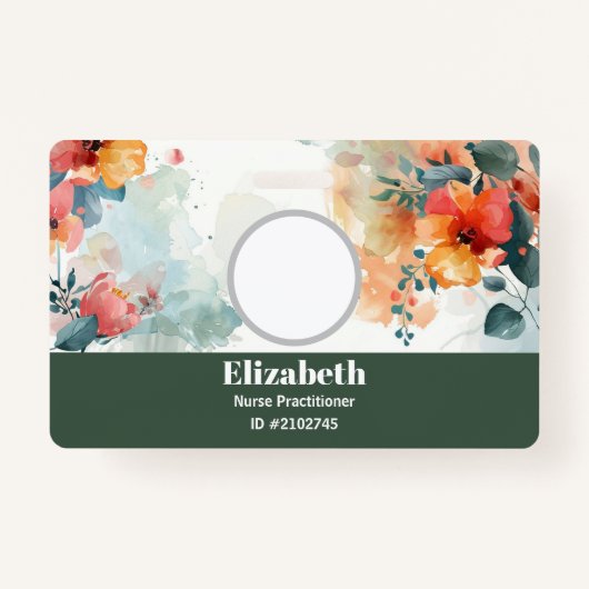 Geschäftskarte für benutzerdefinierte Abzeichen Ausweis (Vorderseite)