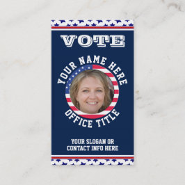 Geschäftskarte für benutzerdefinierte politische K Visitenkarte