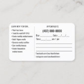 Geschäftskarte für den Agent Travel Template Visitenkarte (Rückseite)