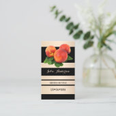 Geschäftskarte für den Ernährungswissenschaftler Terminkarte (Stehend Vorderseite)