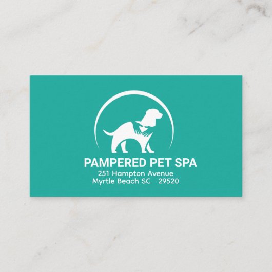 Geschäftskarte für den Hausarzt Visitenkarte (Vorderseite)