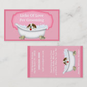 Geschäftskarte für den Haustieraufwuchs Visitenkarte (Vorne/Hinten)