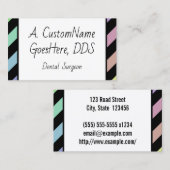 Geschäftskarte für den leidenschaftlichen und spie visitenkarte (Vorne/Hinten)