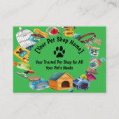 Geschäftskarte für den persönlichen Päpstlichen Sh Visitenkarte (Vorderseite)