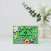 Geschäftskarte für den persönlichen Päpstlichen Sh Visitenkarte (Stehend Vorderseite)