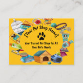 Geschäftskarte für den persönlichen Päpstlichen Sh Visitenkarte (Vorderseite)