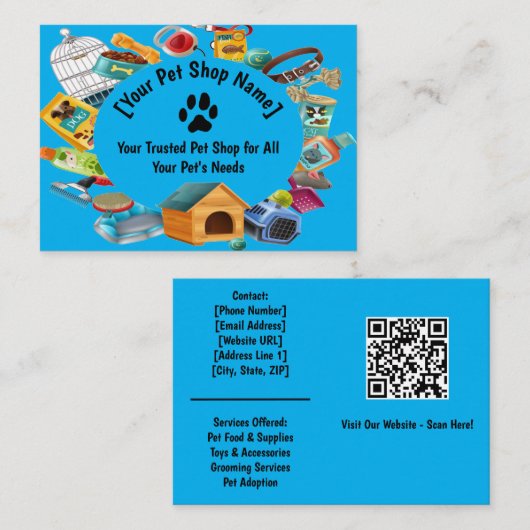 Geschäftskarte für den persönlichen Päpstlichen Sh Visitenkarte (Vorne/Hinten)