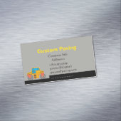 Geschäftskarte für den Straßenbau nach Maß Magnetische Visitenkarte (Beispiel)