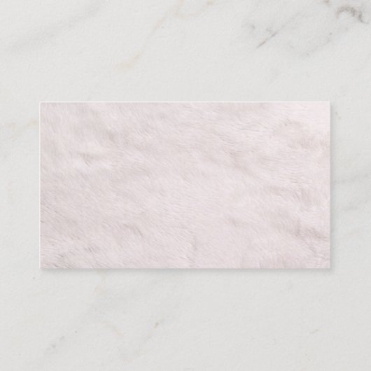 Geschäftskarte für den weißen Agent Visitenkarte (Rückseite)