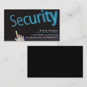 Geschäftskarte für die Datensicherheit Visitenkarte (Vorne/Hinten)