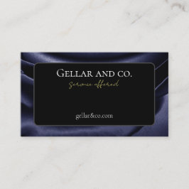 Geschäftskarte für die metallische Rose drucken Visitenkarte