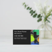 Geschäftskarte für Hausmaler Visitenkarte (Stehend Vorderseite)