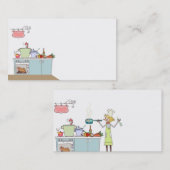 Geschäftskarte für Koch oder Koch Visitenkarte (Vorne/Hinten)