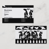 Geschäftskarte für Kuhfleisch Visitenkarte (Vorne/Hinten)