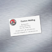 Geschäftskarte für kundenspezifische Schweißarbeit Magnetische Visitenkarte (Beispiel)