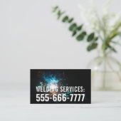 Geschäftskarte für kundenspezifische Schweißdienst Visitenkarte (Stehend Vorderseite)