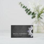 Geschäftskarte für Metallgestänge Visitenkarte (Stehend Vorderseite)