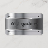   Geschäftskarte für Motorpsychos Visitenkarte (Rückseite)