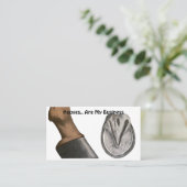 Geschäftskarte für Pferdebauer Visitenkarte (Stehend Vorderseite)