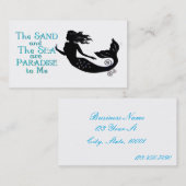 Geschäftskarte für Sand- und Meerestiere 3 Visitenkarte (Vorne/Hinten)