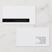 Geschäftskarte für Trend-Berater Visitenkarte (Vorne/Hinten)